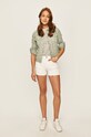 Pepe Jeans - Pantaloni scurti Archive PL800848TA2 alb SS21