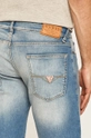 modrá Guess Jeans - Rifľové krátke nohavice