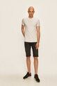Tommy Jeans - Rifľové krátke nohavice DM0DM07972 čierna SS20