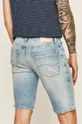 Tommy Jeans - Rifľové krátke nohavice  99% Bavlna, 1% Elastan