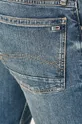 modrá Tommy Jeans - Rifľové krátke nohavice