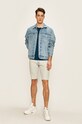 Tommy Hilfiger - Džínové šortky x Lewis Hamilton MW0MW13716 modrá SS20
