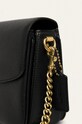 Coach - Kožená kabelka Cassie Crossbody 19 čierna 88346