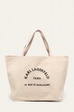 Karl Lagerfeld - Kabelka potlač béžová 201W3138