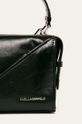 Karl Lagerfeld - Kožená kabelka černá
