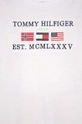 Băieți Tommy Hilfiger - Tricou copii 128-176 cm KB0KB05395 alb