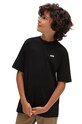 Vans - Tricou copii 129-173 cm uni negru VN0A4MQ3BLK1