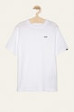Vans - Tricou copii 129-173 cm VN0A4MQ3WHT1 alb SS20