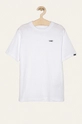 Vans - T-shirt dziecięcy 129-173 cm biały