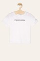 Calvin Klein Jeans - Gyerek póló 104-176 cm pamut fehér IB0IB00347