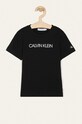 Calvin Klein Jeans - Детская футболка 104-176 cm хлопок чёрный IB0IB00347