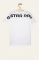 G-Star Raw - Tricou copii 140-176 cm SQ10156 alb SS20