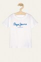 Pepe Jeans - Dětské tričko Art 92-122 cm kulatý bílá PB501229