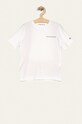 Calvin Klein Jeans - Tricou copii 116-176 cm uni alb IB0IB00456