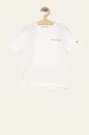 biały Calvin Klein Jeans - T-shirt dziecięcy 116-176 cm IB0IB00456 Chłopięcy