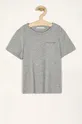 szary Calvin Klein Jeans - T-shirt dziecięcy 116-176 cm IB0IB00456 Chłopięcy