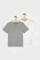 sivá Tommy Hilfiger - Detské tričko 128-164 cm (2-pak) Chlapčenský