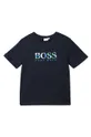 тёмно-синий Boss - Детская футболка 116-152 см. Для мальчиков