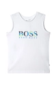 Boss - Tricou copii 116-152 cm print alb J25G17