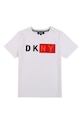 Dkny - Tricou copii 116-152 cm print alb D25C77