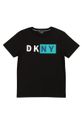 negru Dkny - Tricou copii 116-152 cm De băieți