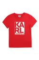 rosu Karl Lagerfeld - Tricou copii 162-174 cm De băieți