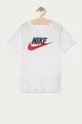 белый Nike Kids - Детская футболка 122-170 cm Для мальчиков