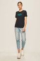 Tommy Hilfiger - Tricou WW0WW26661 bleumarin SS20