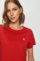 Calvin Klein Jeans tricou rosu J20J212883