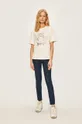 Pepe Jeans - T-shirt Charlotte biały