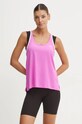 Under Armour top de antrenament Knockout imprimeu roz 1351596