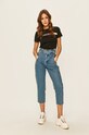 Calvin Klein Jeans - Tričko J20J213552 černá SS20