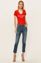 Guess Jeans - Tričko červená