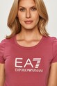 EA7 Emporio Armani - Tricou roz 8NTT63.TJ12Z