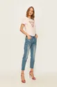 Guess Jeans - Tričko ružová