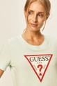 tyrkysová Guess Jeans - Tričko