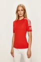 červená adidas Originals - Tričko FM2594 Dámsky