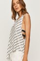 Calvin Klein - Top biela KW0KW01018