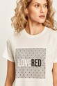 Red Valentino - Tricou alb TR3MG05Z516