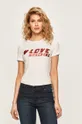 biały Love Moschino - T-shirt