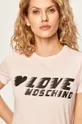 ružová Love Moschino - Tričko