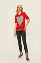 Love Moschino - T-shirt piros