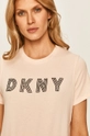 oranžová Dkny - Tričko