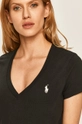 czarny Polo Ralph Lauren - T-shirt 211810419001