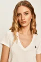 biały Polo Ralph Lauren - T-shirt 211810419002