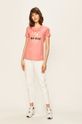 Jacqueline de Yong - T-shirt erős rózsaszín
