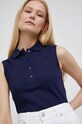 Lacoste top PF5445 z elastanem granatowy PF5445