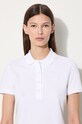 Lacoste Stretch Cotton Piqué Polo White PF5462 white
