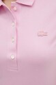 Lacoste polo PF5462 różowy