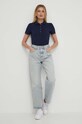 Футболка Lacoste PF5462 темно-синій AW24